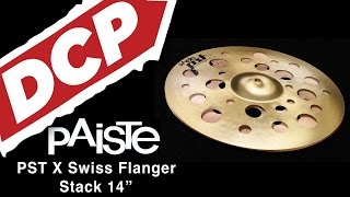 Video thumbnail for Paiste PSTX Swiss Flanger Stack Cymbals 14" by Drum Center of Portsmouth