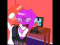 Is That Seat Taken?😼 Red & Violet❤💜 Rainbow Friends OC animation meme🌈(not purple!) #rainbowfriends