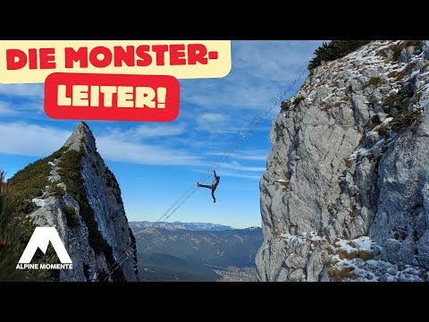 💥‼ GRANDIOSE 40 Meter RIESENLEITER am Donnerkogel Klettersteig!?! 💥‼