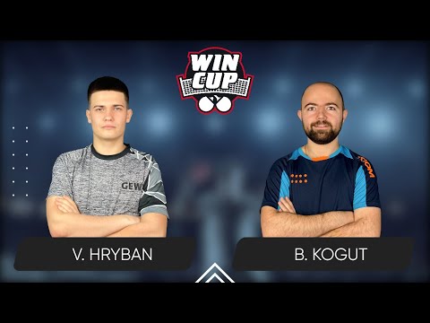 09:30 Vadym Hryban - Bohdan Kohut West 1 WIN CUP 12.03.2024 | TABLE TENNIS WINCUP