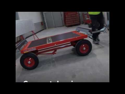 Transportvagn Starke Arvid Lyft8 3.0 4-Hjulsstyrd