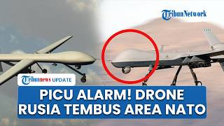 Picu Alarm! Drone Rusia Masuk Wilayah NATO, Jet Tempur F-16 Langsung Diterbangkan Rumania