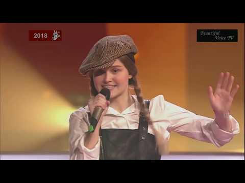 'За окошком месяц май'. Rutger/Daria/Zahar. The Voice Kids Russia 2018.