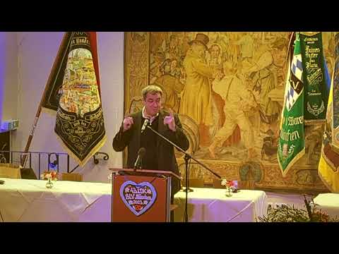 Dr. Markus Söder Rede @ BLV Landesdelegiertenkonferenz im Augustiner Stammhaus München am 25.01.2023