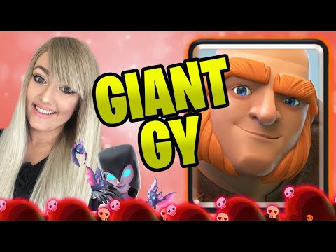GIANT GRAVEYARD DECK for EASY TROPHY PUSHING in CLASH ROYALE