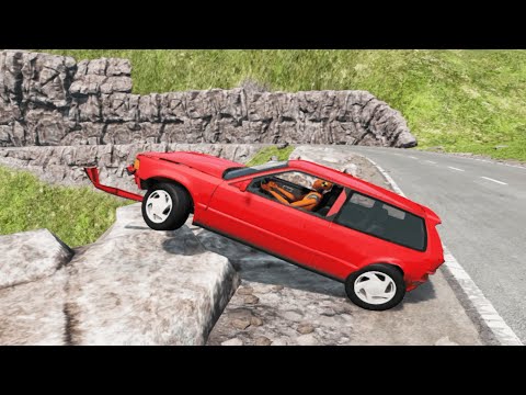 Loss of Control Car Crashes 🚘 crash#53 🚙 BeamNG Drive