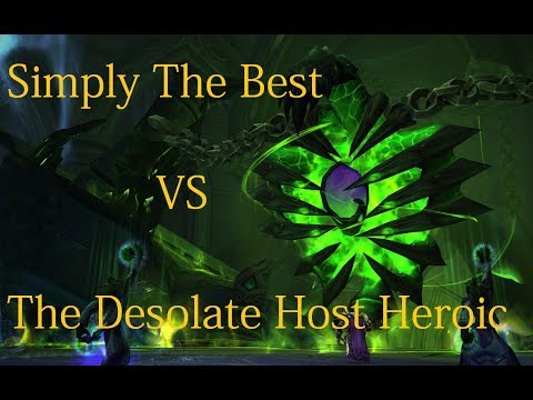 Simply The Best Vs The Desolate Host Heroic - Retribution Paladin PoV