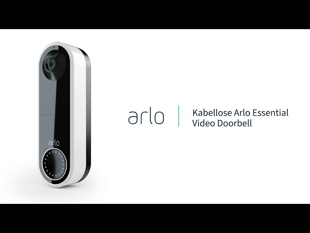 Video teaser voor Arlo Essential Doorbell Wire-Free | Schutz für Ihr Eigentum