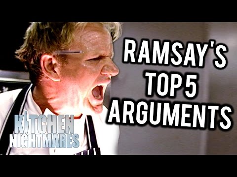 Gordon Ramsay's Top 5 British Arguments on Kitchen Nightmares UK