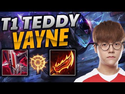 T1 TEDDY VAYNE ADC GAMEPLAY + [LIVE STREAMING] | Patch 11.18 / Season 11 #LeagueOfLegends