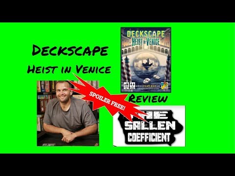 The Sallen Coefficient Review of Deckscape Heist in Venice