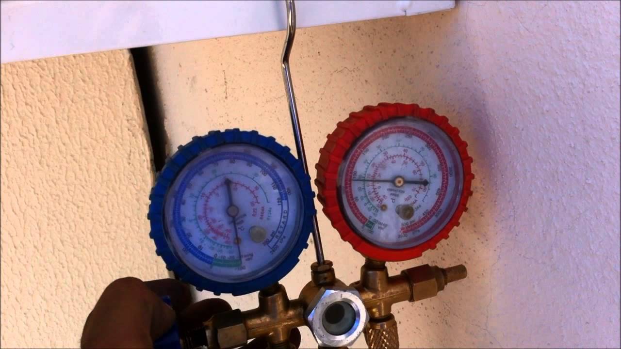 fazendo vacuo e liberando gás ar condicionado split forma correta