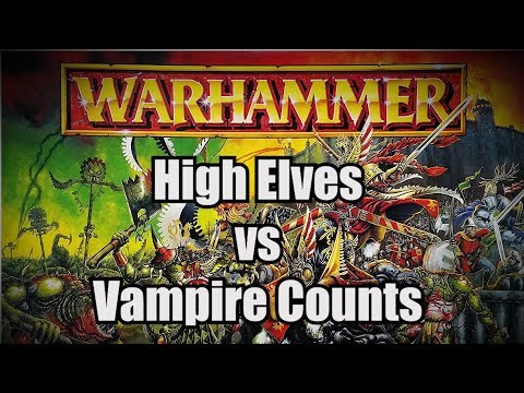 Vampire Counts vs High Elves Warhammer Fantasy Battle Report Ep06