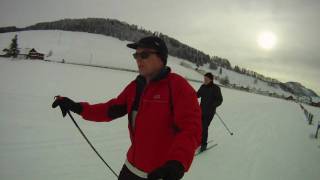 preview picture of video 'GoPro HD Test - Cross-country skiing'
