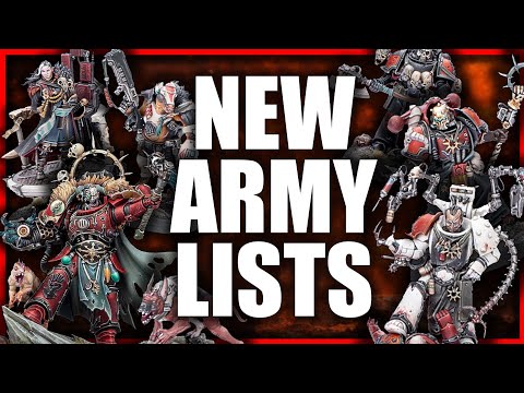 New Army Lists! - Red Corsairs MASTERCLASS - Part Four