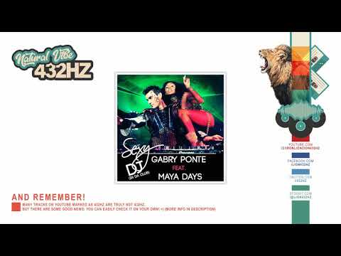 Gabry Ponte ft. Maya Days - Sexy DJ (In Da Club) (DJs From Mars Club Remix) | 432hz