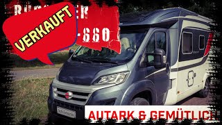 Bürstner Nexxo T-660 Teilintegriert Wohnmobil AUTARK 400 WP SOLAR hell freundlich ###VERKAUFT###