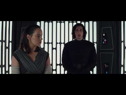 Star Wars the last jedi - Rey and Kylo speak in the Elevator(Full HD 1080)