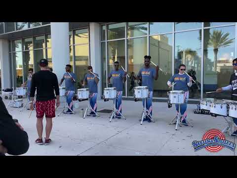 Stryke Percussion 2022- Snare View- Shuffle Re: Remix (B)