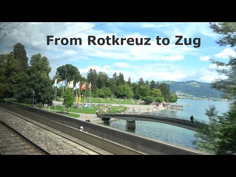 From Rotkreuz to Zug with S1-train.
