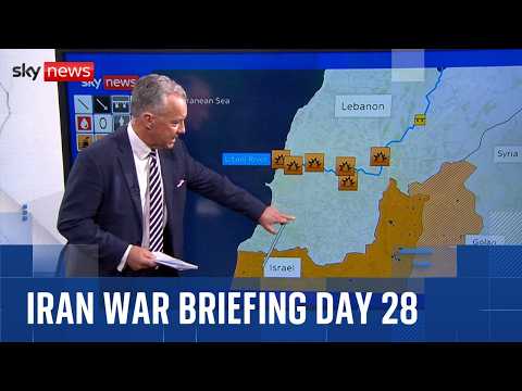 Is Israel’s invasion of Lebanon a separate war? | Iran War Briefing Day 28 with Sean Bell