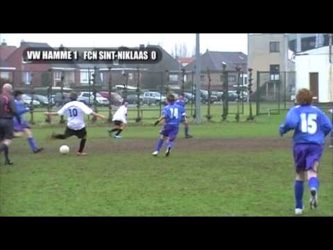 U15 - VW Hamme - FCN Sint Niklaas 23-01-10.divx