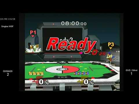 GSS 81 SSBM - GWM420 (Fox) vs. GVS | Silver Alloy (Falco) - Melee WSF