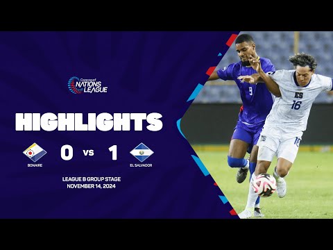 Bonaire 0-1 El Salvador