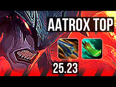 AATROX vs IRELIA (TOP) | 11/1/2, Legendary | KR Master | 25.23