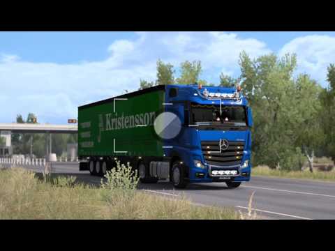 ETS2 Mercedes Actros MP4 Nantes - Bordeaux