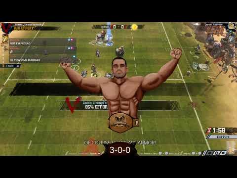 Blood Bowl 2 - 85% Effort Game 4 - Undead vs. Chaos Dwarf