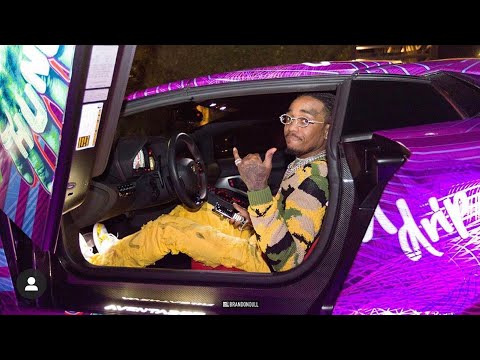 Quavo of Migos & Dreamworks Motorsports Team Up To Start The Decade Off With A One-Of-A-Kind Lambo