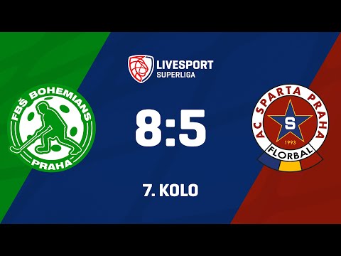 7. kolo | FbŠ Bohemians - ACEMA Sparta Praha 8:5