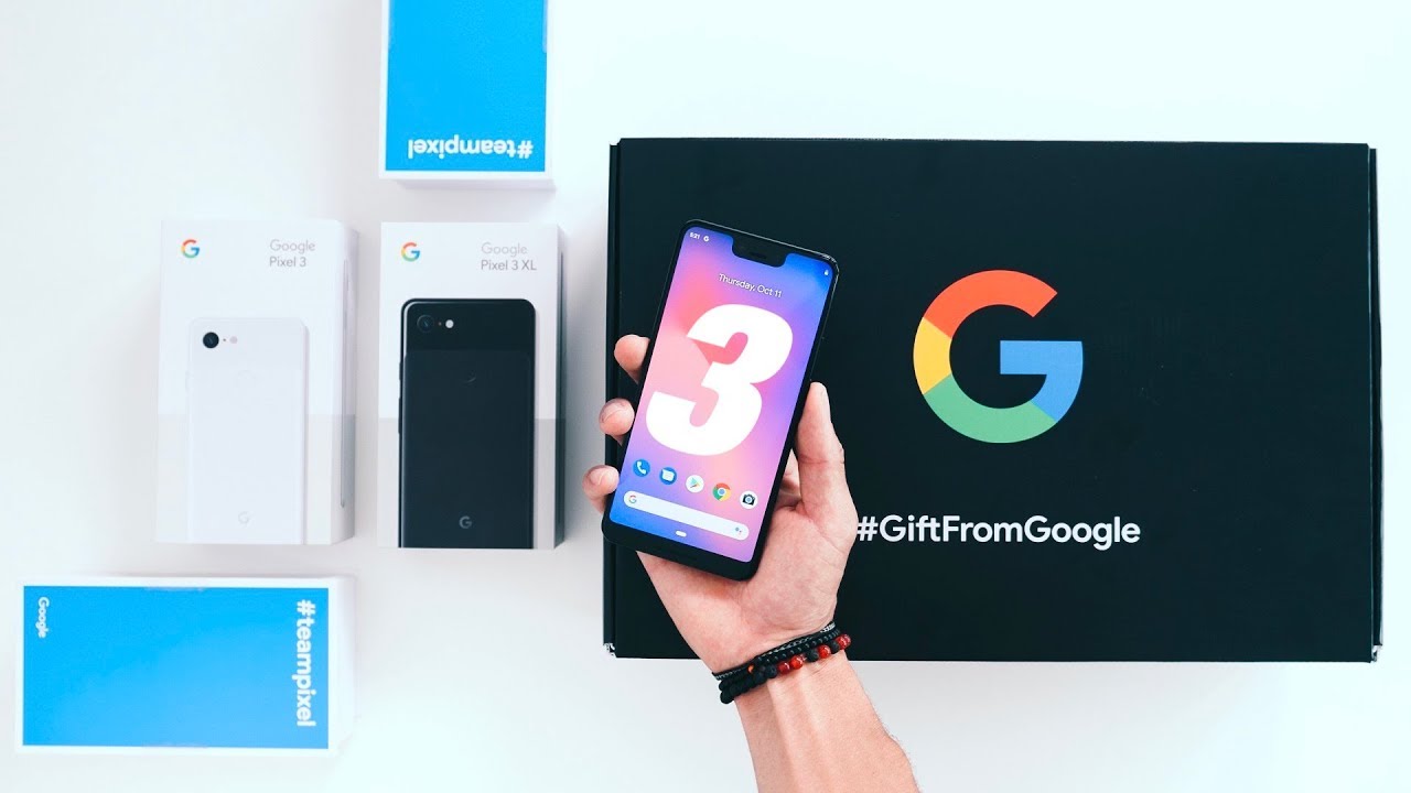 Pixel 3 and Pixel 3 XL Unboxing + Mystery Google Gift?