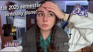 FINALS WEEK AT JMU - FALL 2025! | valentina maria