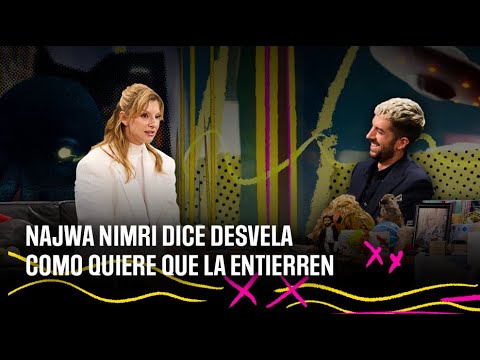 Najwa Nimri desvela cómo quiere que la entierren  | #LaRevuelta 28.10.2025