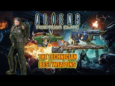 Aliens FireTeam Elite | The Best Technician Weapons