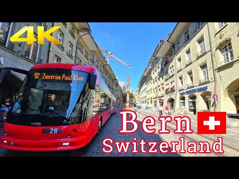 Bern Capital City of Switzerland🇨🇭 [4K] Full Tour #bern #switzerland