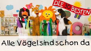 🇩🇪 Alle Vögel sind schon da - Singen, Tanzen und Bewegen || Kinderlieder 🐤