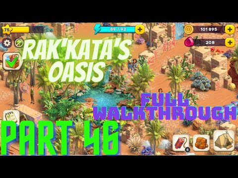 Atlantis Odyssey Rak'Kata's Oasis Full Walkthrough (8K ENERGY) - YouTube