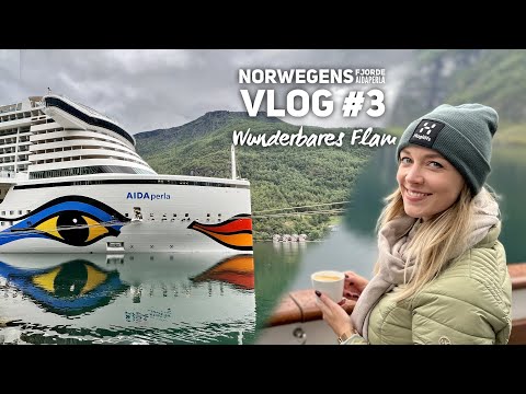 Norwegens Fjorde mit AIDAperla Vlog #3: Abwechslungsreiches Flåm