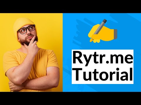 Rytr Tutorial - Rytr.me Demo and Tutorial Walkthrough