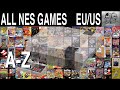 All Nintendo Nes Games A z 708 Games eu usa Compilation