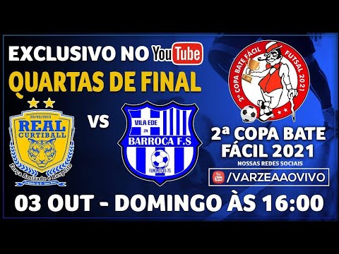 Real Curtiball x Barroca FS - Quartas de Final - 2ª Copa Bate Fácil 2021