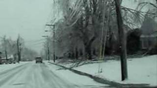 preview picture of video 'Mayfield Ice Storm 2009'