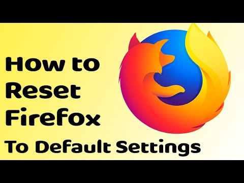 Open Mozilla Firefox settings