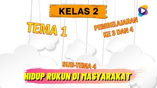 Kelas 2 Tema 1 Subtema 4 PB 3 dan 4