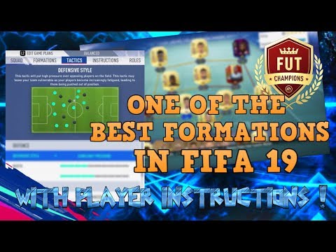 BEST FORMATION FIFA 19 | WITH INSANE CUSTOM TACTICS AND PLAYER INSTRUCTIONS!!!