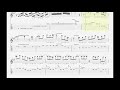 (TAB)Matteo Mancuso - Blues Shuffle in G (transcription)