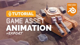 Blender Animated Game-Ready Asset Tutorial | Polygon Runway